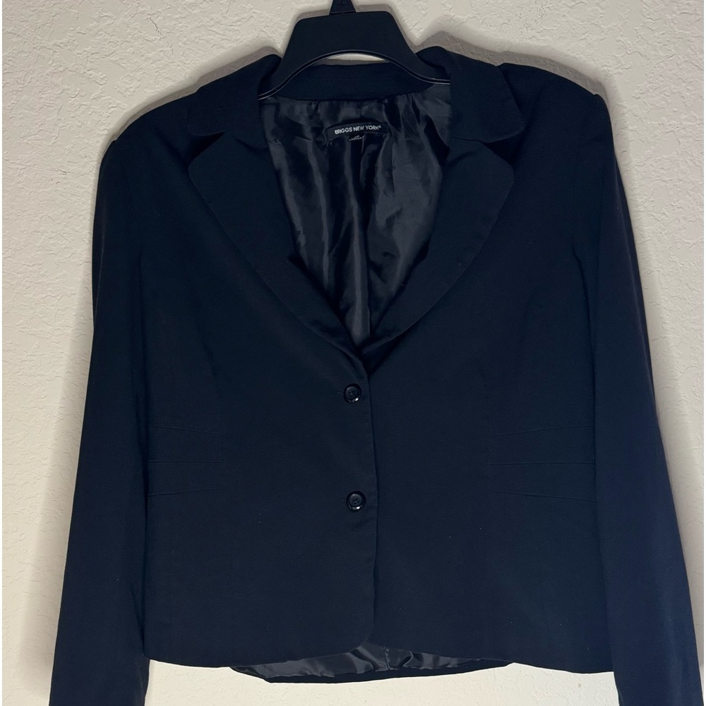 BRIGGS New York Women’s Size 18 Button Up Blazer